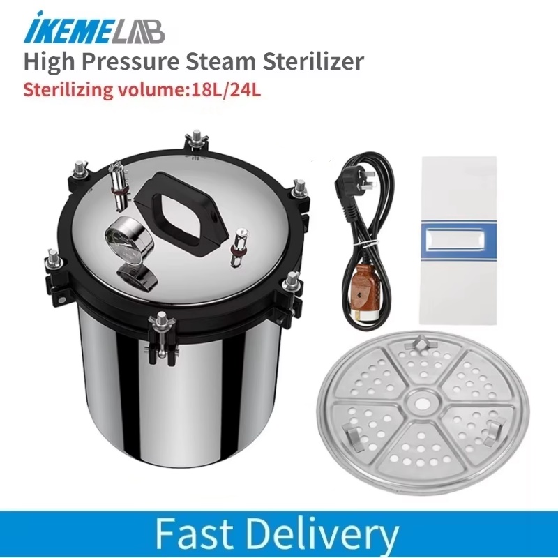 Medical Labs - IKEME 18/24L Autoclave portatile Macchina Riscaldamento