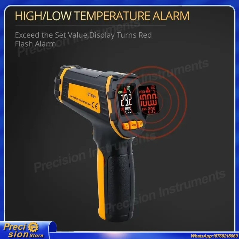 Digital Thermometer Infrared - Termometro Digitale a Infrarossi Senza Contatto