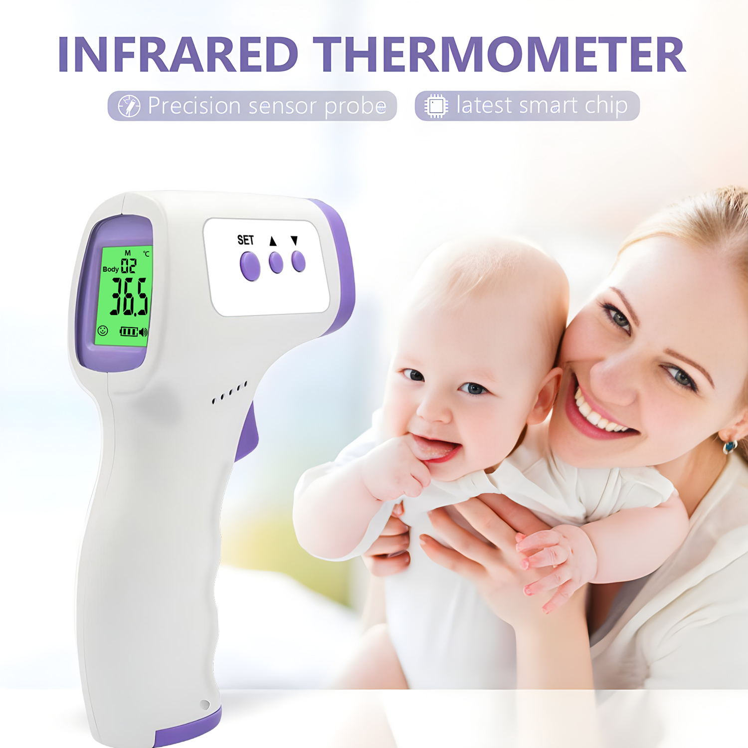 Termometro frontale senza cont - Digital Thermometer Infrared recensione e prezzo