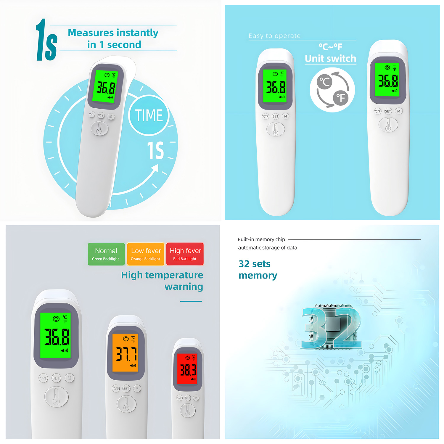 Termometro digitale per febbre - Digital Thermometer Infrared recensione e prezzo