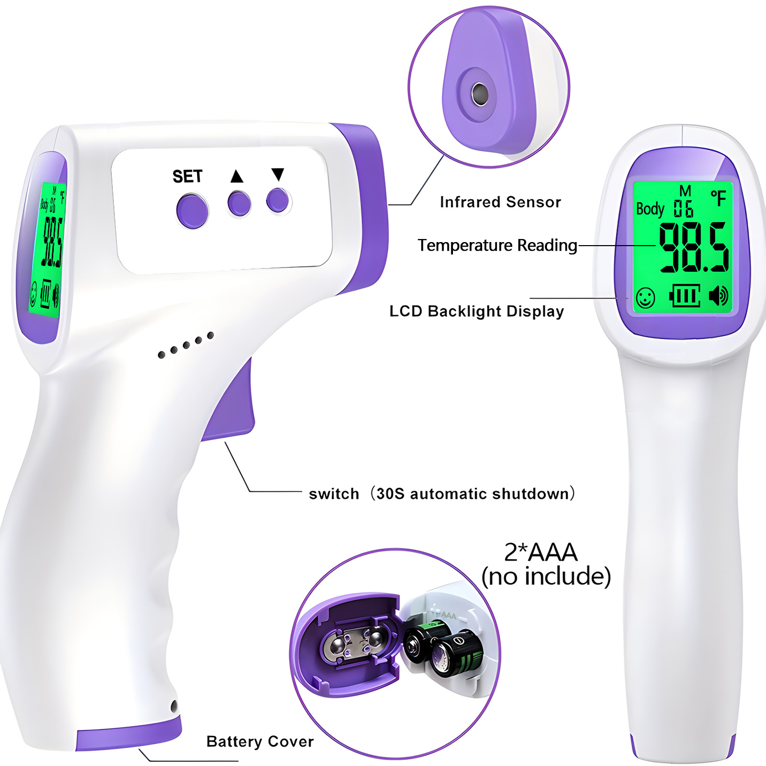 Termometro Digitale a Infraros - Digital Thermometer Infrared recensione e prezzo