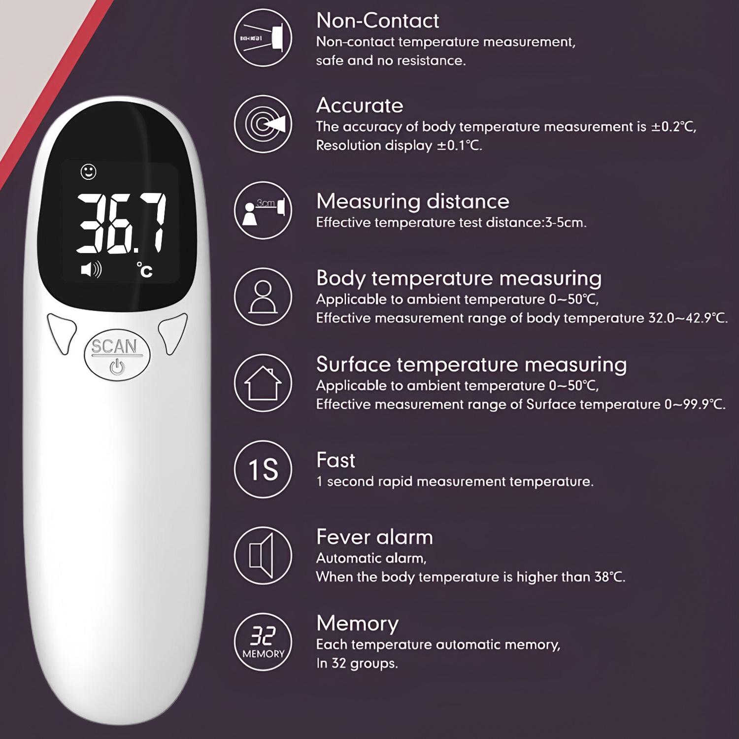 Termometro Medico a Infrarossi - Digital Thermometer Infrared recensione e prezzo