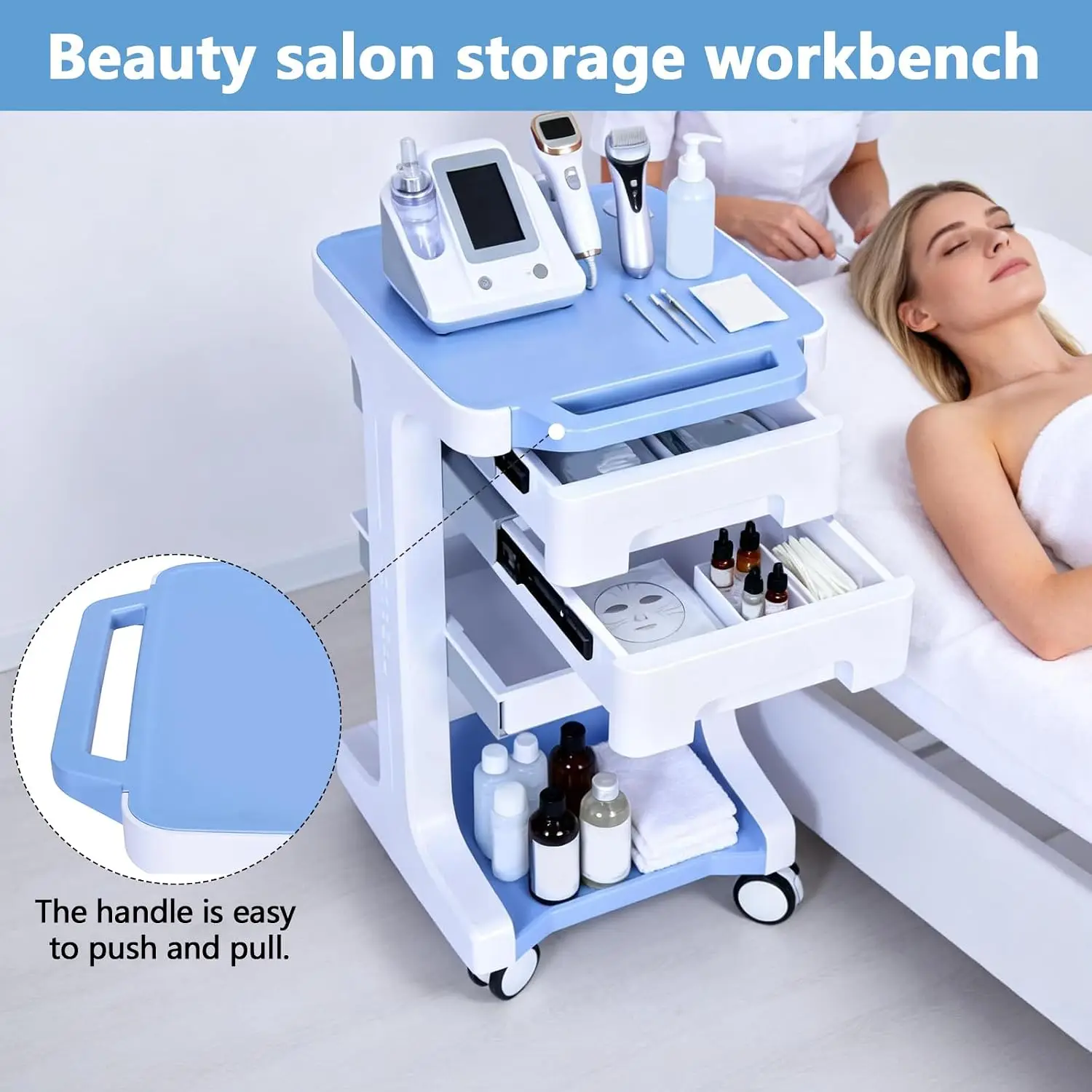Carrello Medico a 3 Ripiani co - Medical Lab Ultrasound recensione e prezzo